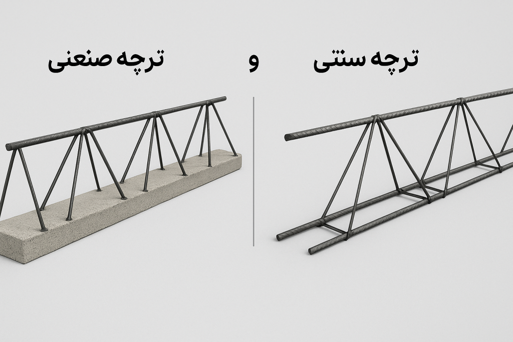 تیرچه صنعتی و سنتی: مقایسه کامل