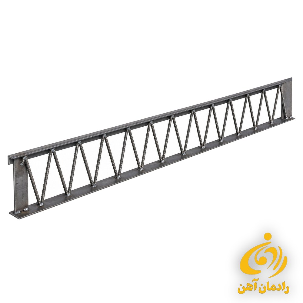 تیرچه تهران، تیرچه فلزی جان باز با ورق زیرین ۳ میلیمتر، نبشی ۴ و میلگرد زیگزاگ ۱۲ در بندیل شاخه ۶ متری