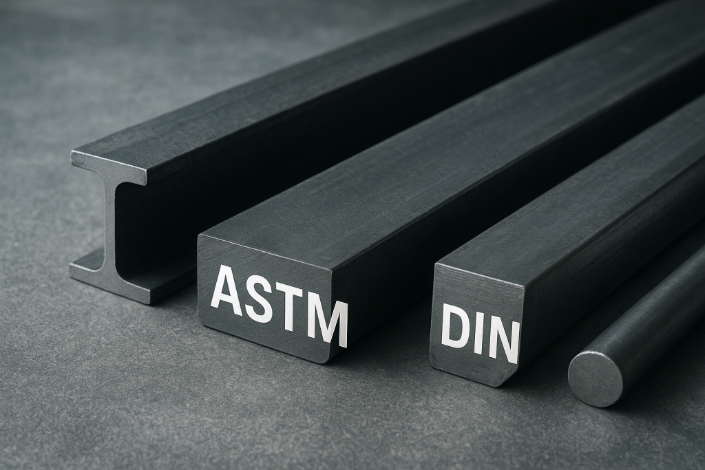 آشنایی با استانداردهای ASTM و DIN در مقاطع فولادی