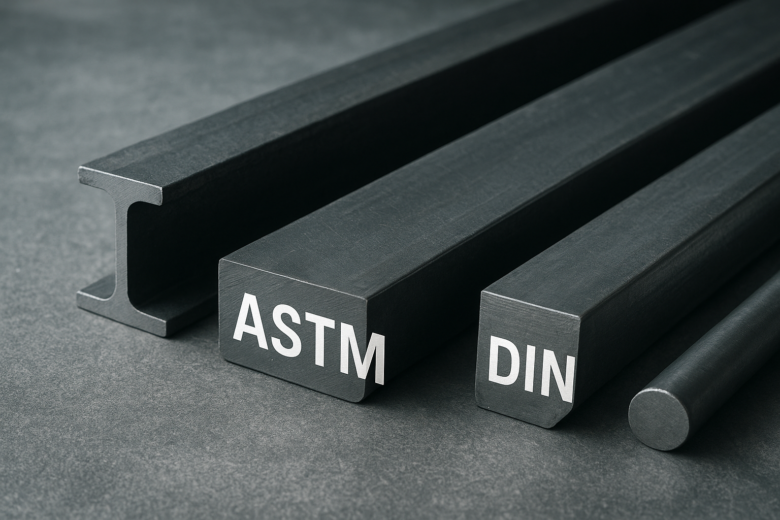 آشنایی با استانداردهای ASTM و DIN در مقاطع فولادی