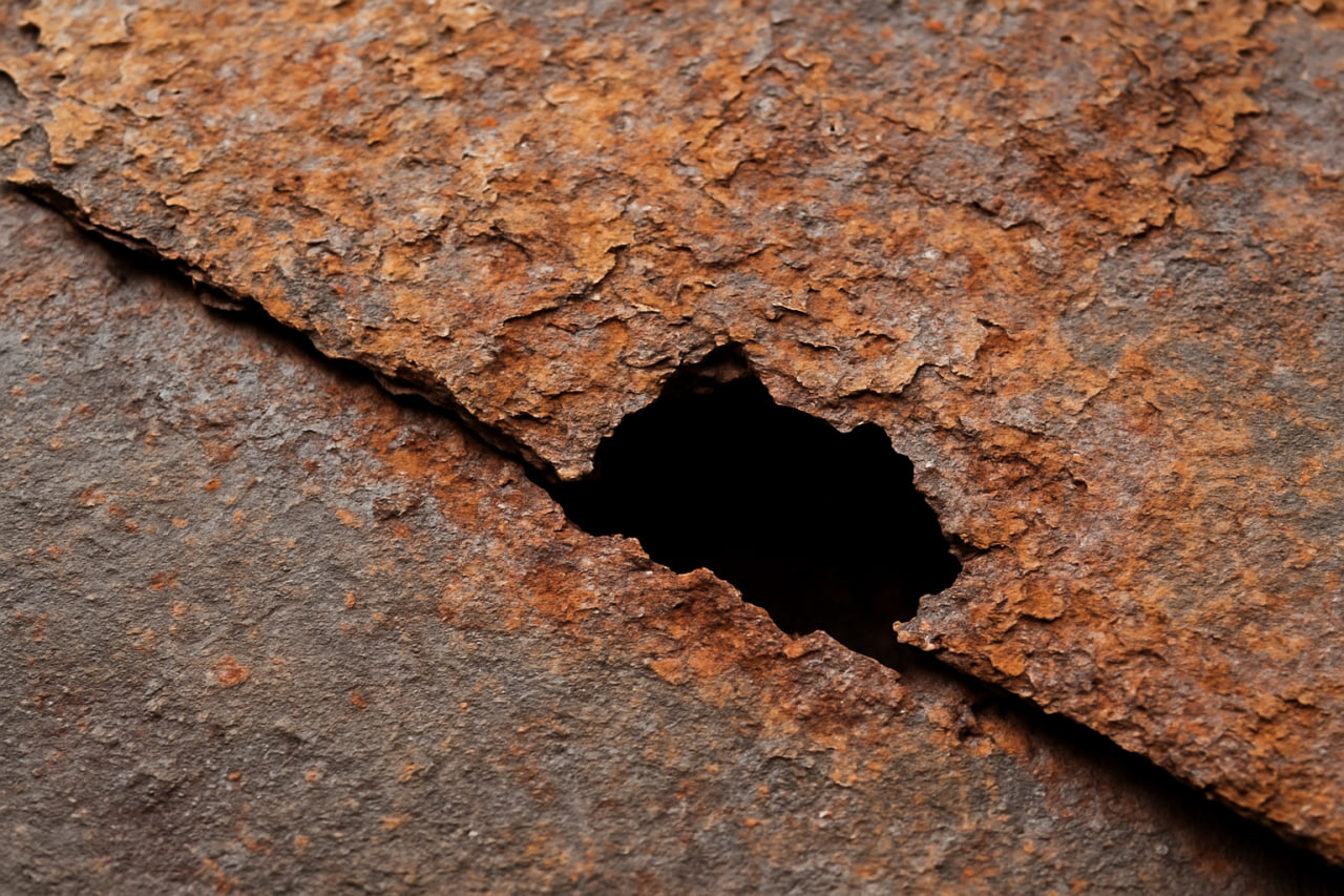 خوردگی پنهان آهن آلات