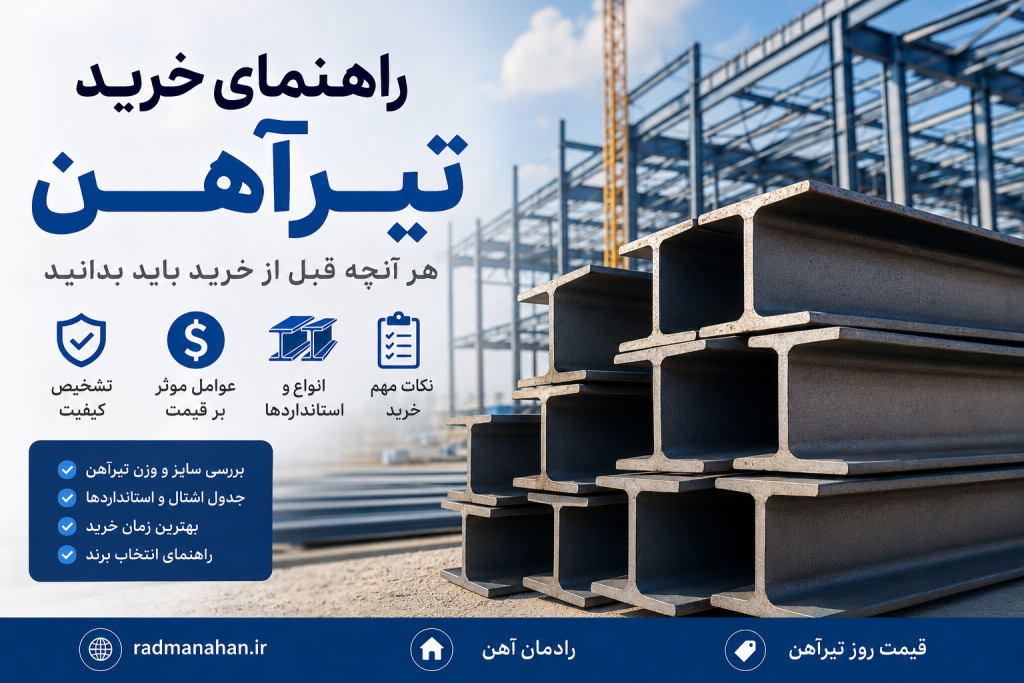 راهنمای خرید تیرآهن
