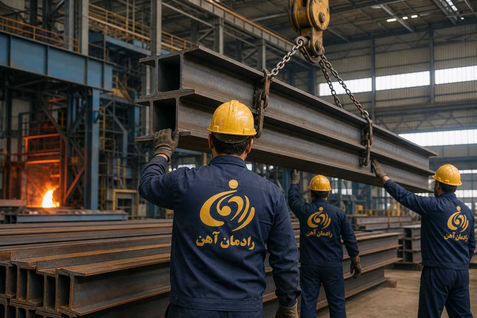 کارخانه‌های تولید تیرآهن