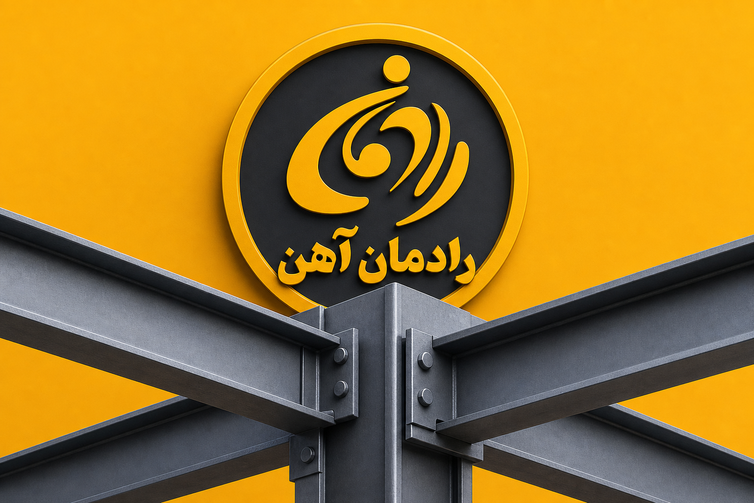 تیرآهن در اسکلت فلزی