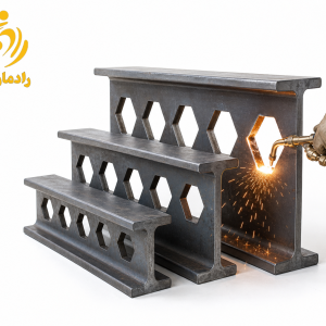 اجرت برش تیرآهن زنبوری سایز 14 | 16 | 18