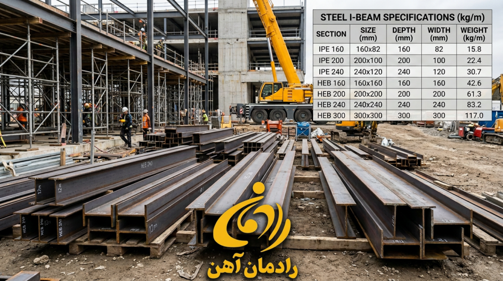 محاسبه هزینه اسکلت فلزی