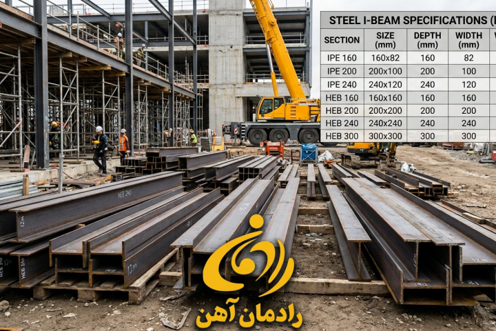 محاسبه هزینه اسکلت فلزی