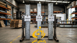 محاسبه هزینه اسکلت فلزی